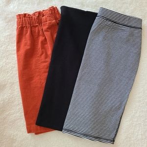 Pre-assembled skirt bundle size xs Loft & old navy